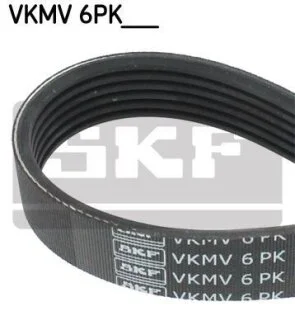 Ремень поликлиновый 6PK2005 SKF VKMV 6PK2005