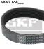 Ремінь П-клиновий 6EPK873 (Elastic) CITROEN Jumper 2.2HDI SKF VKMV 6SK873 (фото 1)