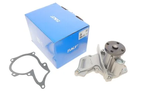 Насос охолоджуючої рідини, з ущільненням VOLVO S40 II, V50 FORD FIESTA, FIESTA IV, FIESTA V, FIESTA/MINIVAN, FOCUS C-MAX, FOCUS I, FOCUS II, FOCUS I/KOMBI, FUSION, PUMA 1.2-1.7 08.95-11.13 SKF VKPC 84215