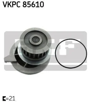 OPEL Помпа воды Astra F,Kadett E,Vectra A 2.0 88- SKF VKPC 85610