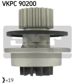 DAEWOO Помпа воды ESPERO/Lanos/Nexia 1,5i-1,6i 16V 95- SKF VKPC 90200