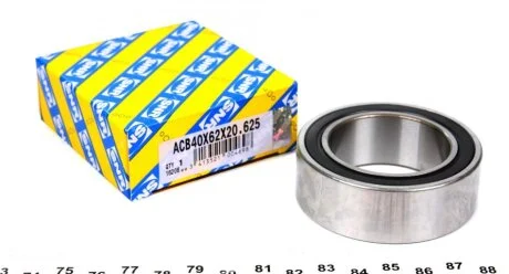 Підшипник (кульковий) SNR ACB40X62X20.625