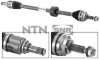 NTN- - Напіввісь SNR DK55.005 (фото 1)