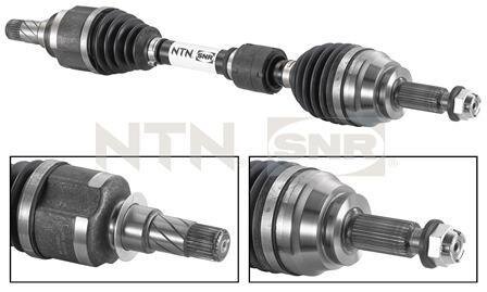 NTN- - Напіввісь SNR DK55.030