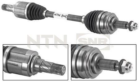 NTN- - Напіввісь SNR DK55.035