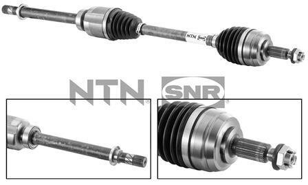 Привод в сборе RENAULT DUSTER 09- перед.прав. SNR DK55.036