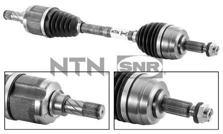 Привод в сборе RENAULT DUSTER 09- перед.лев. SNR DK55.038