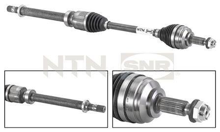 NTN- - Напіввісь SNR DK55.051