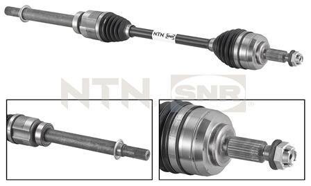 NTN- - Напіввісь SNR DK55.056