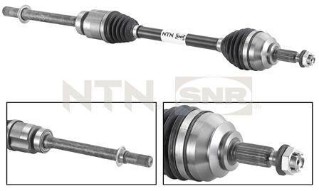 NTN- - Напіввісь SNR DK55.060