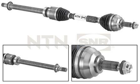 NTN- - Напіввісь SNR DK55.063