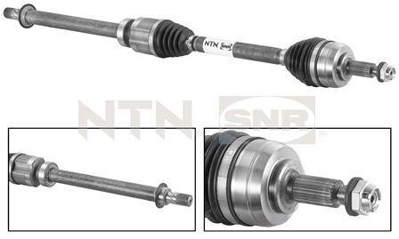 NTN- - Напіввісь SNR DK55.069