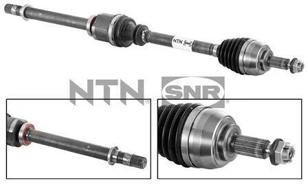 NTN- - Напіввісь SNR DK55.138