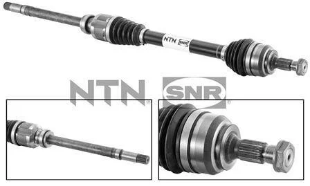 NTN- - Напіввісь SNR DK59.007