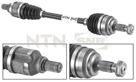 NTN- - Напіввісь SNR DK66.004