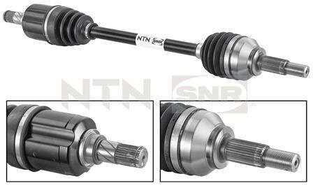 NTN- - Напіввісь SNR DK68.002