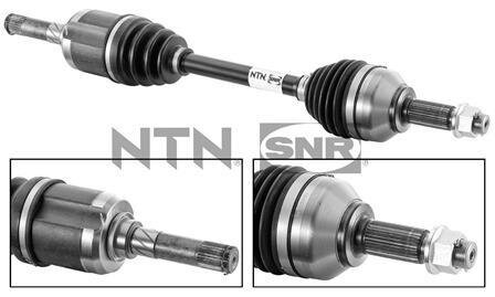Привод в сборе NISSAN QASHQAI 07- перед.лев. SNR DK68.004