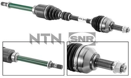 NTN- - Напіввісь SNR DK68.008
