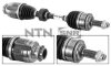 NTN- - Напіввісь SNR DK74.007 (фото 1)