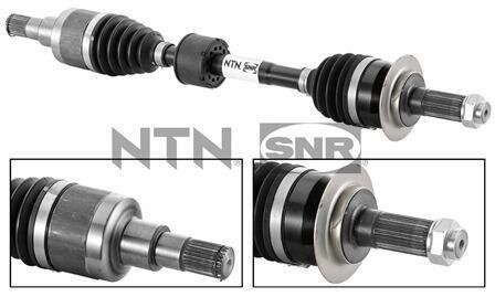 Привод в сборе SUZUKI SX5 05- перед.прав. SNR DK77.018