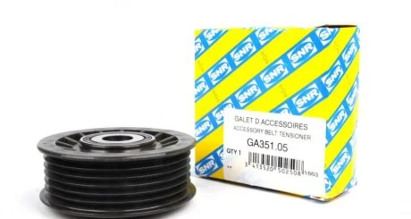 Ролик натяж. ребристый SNR GA351.05