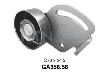 NTN- - Натяжний ролик ременя SNR GA358.58