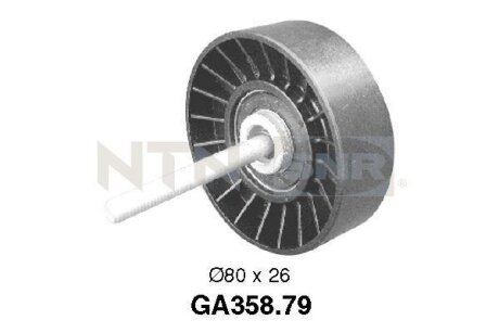 Паразитный / ведущий ролик, поликлиновой ремень ALFA ROMEO (NTN-) SNR GA358.79