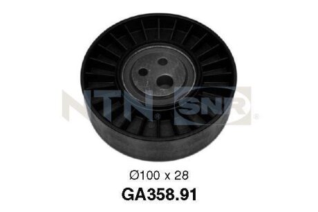 Натяжна ролик, поліклиновий ремінь FIAT (Ви-во NTN-) SNR GA358.91