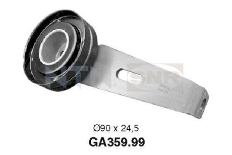 Натяжной ролик, поликлиновой ремень CITROEN (NTN-) SNR GA359.99