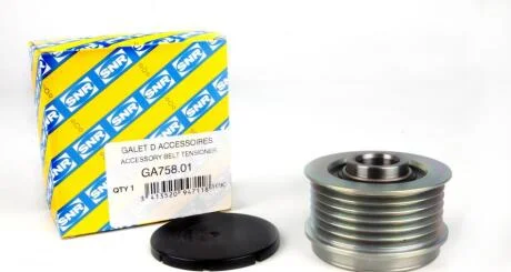 Механізм вільного ходу генератора Fiat 1.3D/JTD 03- Opel/Suzuki (генератор Valeo) SNR GA758.01