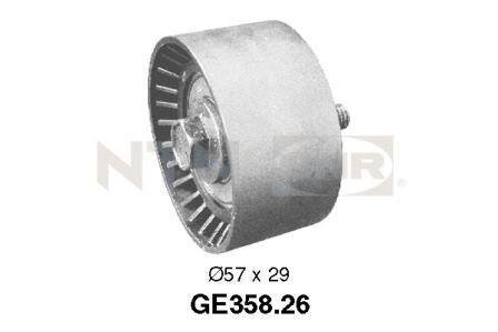 Паразитный / Ведущий ролик, зубчатый ремень FIAT (NTN-) SNR GE358.26