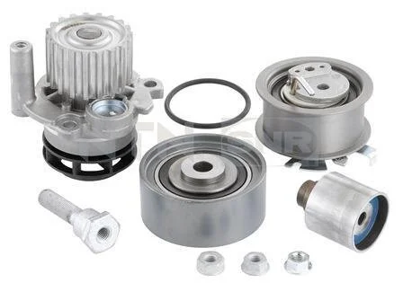 Комплект ГРМ (ремінь + ролик + водяний насос) AUDI A3, SEAT ALTEA, ALTEA XL, LEON, TOLEDO III, SKODA OCTAVIA II, SUPERB II, VW GOLF PLUS V, GOLF V, JETTA III, PASSAT B6, TOURAN 2.0D 02.03- SNR KDP457.610