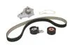 Комплект ГРМ (ремінь + ролик + водяний насос) VOLVO C30, S40 II, V50, FORD B-MAX, ECOSPORT, FIESTA VI, FOCUS III, MONDEO V, TOURNEO COURIER B460, TRANSIT COURIER B460 1.5D/1.6D 01.10- SNR KDP459.590 (фото 1)
