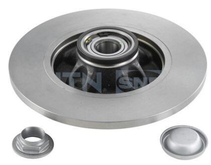 Диск тормозной PSA BERLINGO/C4/308/PARTNER 1.6-1.8/1.6-2.0 DIESEL задн.с подшип.с ABS SNR KF159.60U