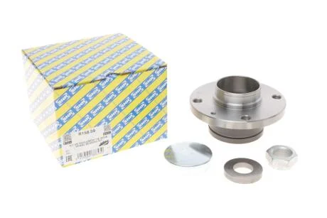 Комплект підшипника колеса задн Лів/Прав (із маточиною) (30x117x65) ABARTH GRANDE PUNTO, PUNTO, PUNTO EVO FIAT GRANDE PUNTO, IDEA, PUNTO, PUNTO EVO, PUNTO EVO/HATCHBACK 0.9-1.9D 06.05- SNR R158.59