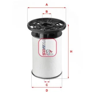 Фільтр паливний SOFIMA S1076NE