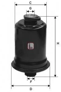 Фільтр паливний (СПЕЦВИКУП) SOFIMA S1712B