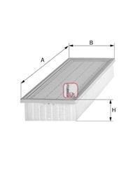 Фiльтр повiтряний SOFIMA S3068A
