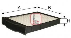 Фільтр салона SOFIMA S3107C