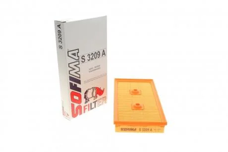 S 3209 A Фільтр повітря SOFIMA S3209A