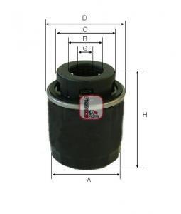 S 3494 R Фільтр оливи SOFIMA S3494R