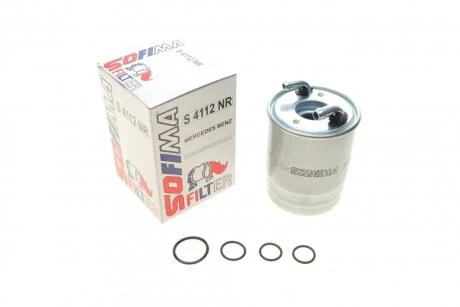Фільтр паливний MB Sprinter 2.2CDI OM651 09-/C-class (W204)/E-class (W212) 2.2/3 SOFIMA S4112NR