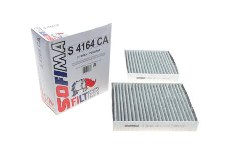 Фільтр салона (к-кт) SOFIMA S4164CA