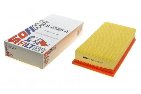Фильтр воздушный Fiat Scudo/Ducato 1.9D/2.0JTD 98- SOFIMA S 4320 A