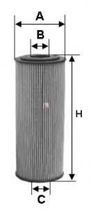 Фільтр масляний SOFIMA S5095PE