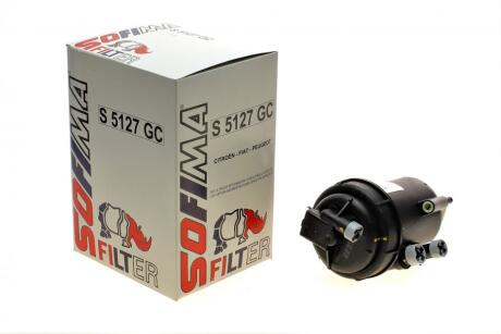 Фільтр паливний в корпусі SOFIMA S5127GC