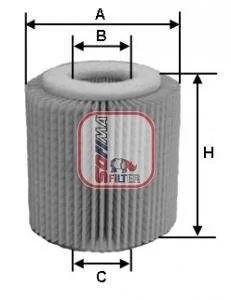 Фільтр масляний SOFIMA S5150PE
