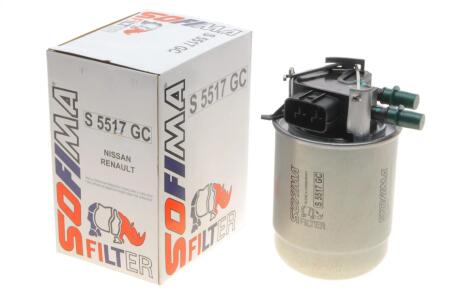 Фільтр паливний в корпусі SOFIMA S5517GC