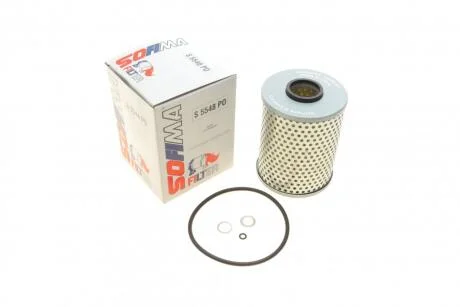 Фільтр масляний BMW 3 (E36)/5 (E34) 2.0/2.5i 90-96 SOFIMA S5548PO