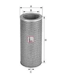 Фільтр гідравлічний 290х126х92 (СПЕЦВИКУП) SOFIMA S 5569 PO